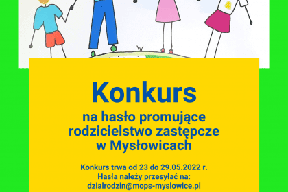 Konkurs promujący Dni rodzicielstwa zastępczego w Mysłowicach