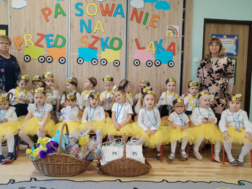 Pasowanie na przedszkolaka w Przedszkolu nr 5 w Mysłowicach