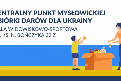 Zmiana godzin funkcjonowania Centralnego punktu zbiórki darów dla potrzebujących obywateli Ukrainy