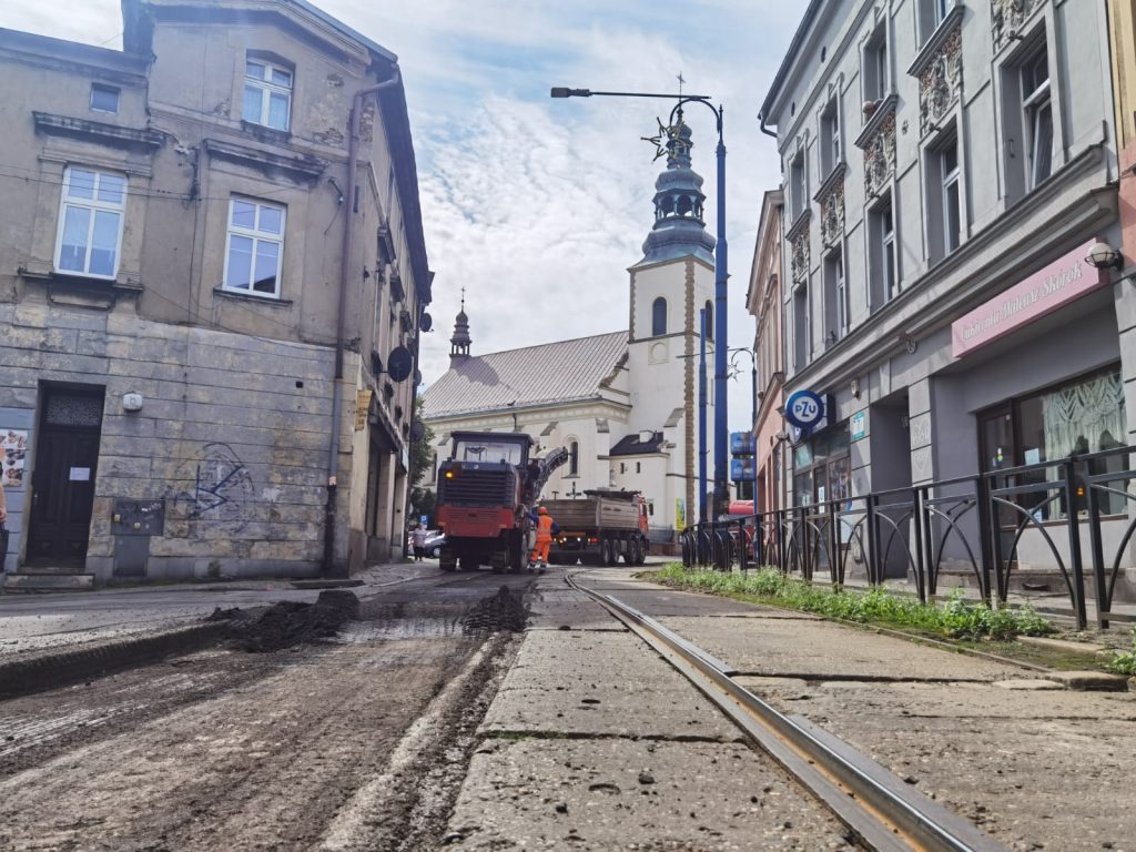 Ruszyła przebudowa linii tramwajowej nr 14 – zmiany w organizacji ruchu