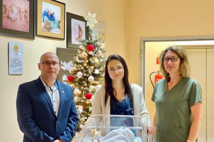 Pierwszy mysłowiczanin urodzony w 2024 roku w Mysłowickim Centrum Zdrowia