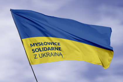 Mysłowice solidarne z Ukrainą
