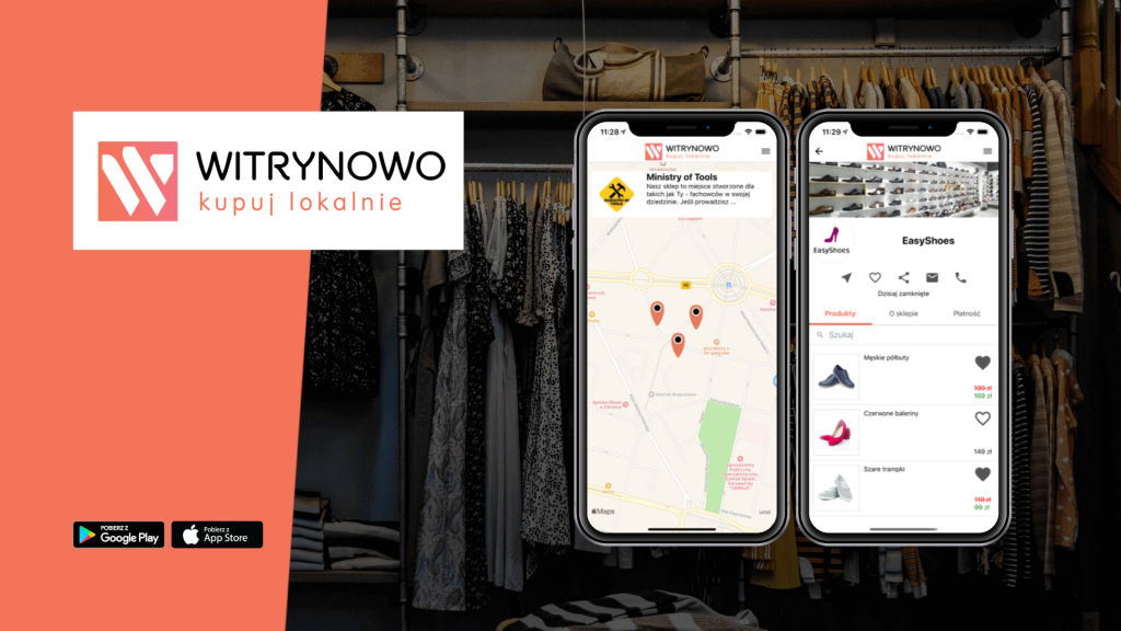 Polska darmowa aplikacja Witrynowo.pl idzie z pomocą lokalnemu biznesowi