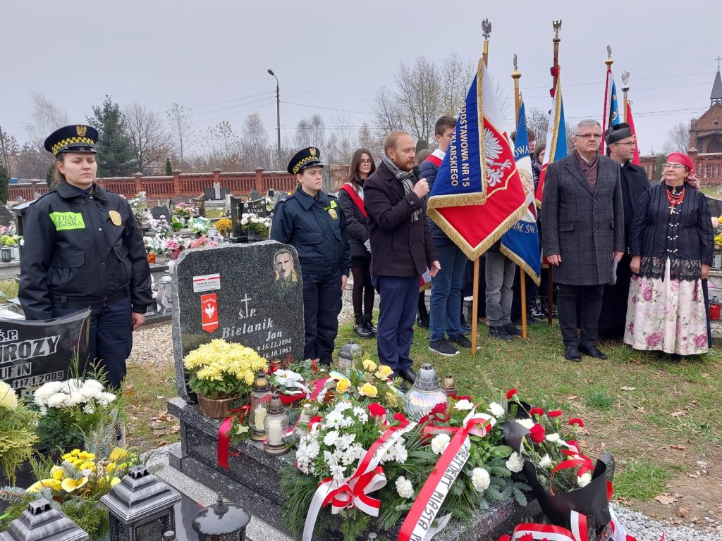 Uroczystość oznaczenia grobu śp. Jana Bielanika znakiem pamięci „Tobie Polsko”