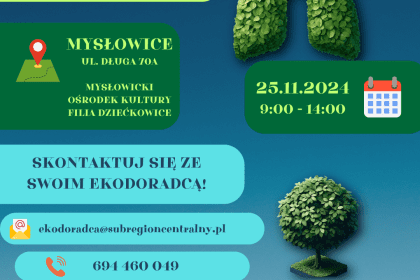 Dyżur ekodoradcy w Dziećkowicach